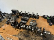 Wał korbowy korby tłoki pompa oleju M57N2 3.0D BMW