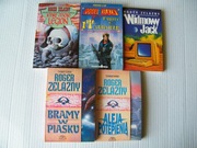 R. Zelazny ZESTAW 5 książek - Widmowy Jack Aleja Potępienia Bramy Piasku