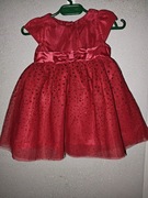 Czerwona tiulowa sukienka 