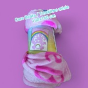 Koc flanelowy dla dziecka Care Beata / Troskliwe misie 130x160 cm