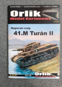 Orlik, węgierski czołg 41.M Turan II, model kartonowy