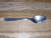 Stara Posrebrzana Łyżeczka Hefra 13 cm