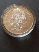 200000zł 1992r Ag.750  mennicza Wł.Warneńczyk Lustrzanka.