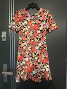 Warehouse sukienka modny wzór kwiaty floral hit blog roz.36 