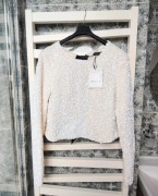 Nowa z metką piękna bluzeczka cekinowa wiązana na plecy Mohito 34