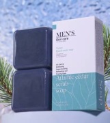 Mydło cedrowe do cery trądzikowej 140 g peeling