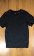 T-shirt Jack and Jones r. S czarny męski bawełniany kr rękaw 