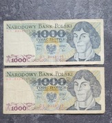 TYSIĄC ZŁOTYCH  x2      1982r