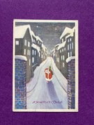 Leonia Janecka Pocztówka Boże Narodzenie Wesołych Świąt 