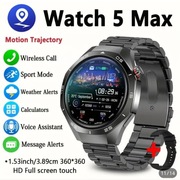 Smartwatch męski inteligentny Watch 5 MAX polskie menu