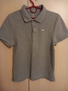 Szare polo firmy Nike