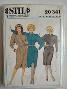 Wykroje krawieckie Stil 20341, rozm. 38.