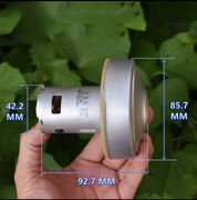 Silnik RS-775 12V-13V 200 W z wirnikiem do odkurzacza domowego 