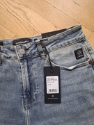 Spodnie damskie szerokie Elias Rumelis kolor balance blue roz. 27