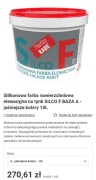 Silikonowa farba nawierzchniowa elewacyjna na tynk Silcon F baza szara 10L