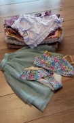 Pak ubranek dziewczęcych rozmiar 110/116  12 sztuk 