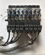 Zestaw zaworów wyspa 8x MEH-5/2-1/8-P-S-B