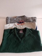 Sweterki trzy sztuki dla 8-10 latka