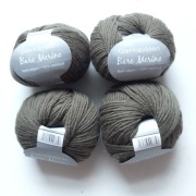 Zielona Włóczka Norweska Merino Wełna 4x50gr Druty Szydełko