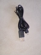 kabel przewód USB A - USB micro długość 1,2 m czarny nowy