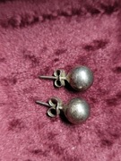 Stare srebrne kolczyki 925