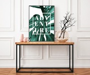 Plakat B2 50x70 200 g tropical liście tropikal TC1