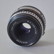 Obiektyw Carl Zeiss Jena Tessar 50/2.8 Zebra