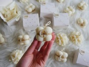 Upominki dla gości Komunia,  świeca sojowa 