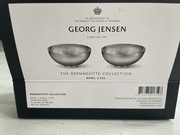 Georg Jensen miseczki z stali szlachetnej 