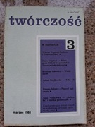 Twórczość nr 508 (3/1988) Ernesto Sabato; G. Musiał o Allanie Ginsbergu
