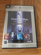 DEUS EX ANTOLOGIA CZĘŚĆ 1 + INVISIBLE WAR + PROJECT SNOWBLIND PC PL WYDANIE