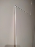 Szkło na szafkę rtv, panel górny, szkło hartowane 180x40 cm