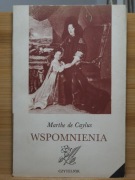 Wspomnienia – Marthe de Caylus Pierwsze wydanie z 1971 roku