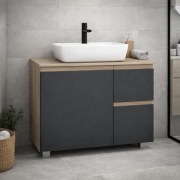 SZAFKA podumywalkowa J-Shape Antracyt 80 x 60.8 cm Vicco