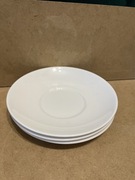 talerzyki spodki WEDGWOOD do filizanek biale 3 szt. Rezerwacja