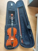 Używane skrzypce 3/4 wraz z  futerałem i smyczkiem.