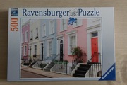 Puzzle 500 Ravensburger Kolorowe Kamienice Londynu Nowe