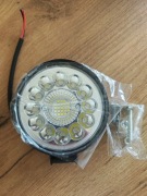 Lampa Robocza LED 12V/24V – Mocna Okrągła Halogen Off Road SUV ATV