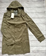 Pier One khaki - Płaszcz męski przejściowy S