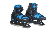Łyżwy chłopięce hokejowe czarny / niebieski Roces Jokey Ice 2.0 Boy 30-33