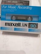 Kaseta magnetofonowa Maxell LN90, 1980r