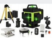 Poziomica 4D 16 linii, samopoziomująca ze statywem 