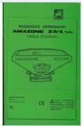 Tabele rozsiewu AMAZONE  ZA-X Perfect  PL