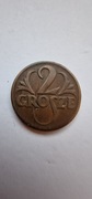2 grosze- 1925r. 