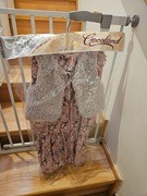 Sukienka z kamizelką nowa miś r. 110 