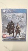 PS4 PS5 GOD OF WAR RAGNAROK nowa folia