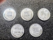 200 zł srebrna moneta XXX LAT PRL "MAPKA" - 5szt. Czytaj opis