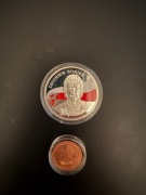 100 Dram 2009r.Armenia /Królowie Futbolu - Zbigniew Boniek /+ zeton MP