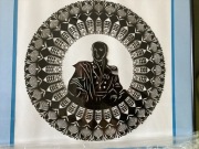 Wycinanka kurpiowska - Józef Bem