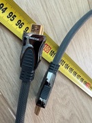 kabel bridge hdmi 1m plecionka